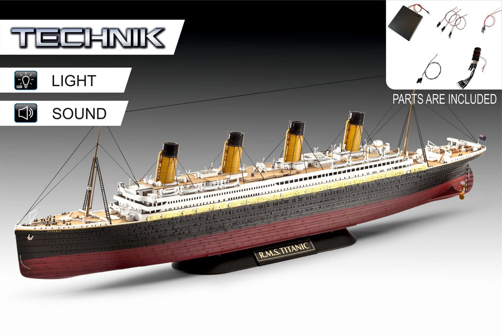 Revell Technik RMS Titanic 1 400 Pienoismalli Karkkainen Verkkokauppa