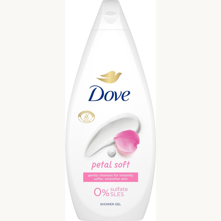 Dove Essential Petal Soft 720 ml suihkusaippua