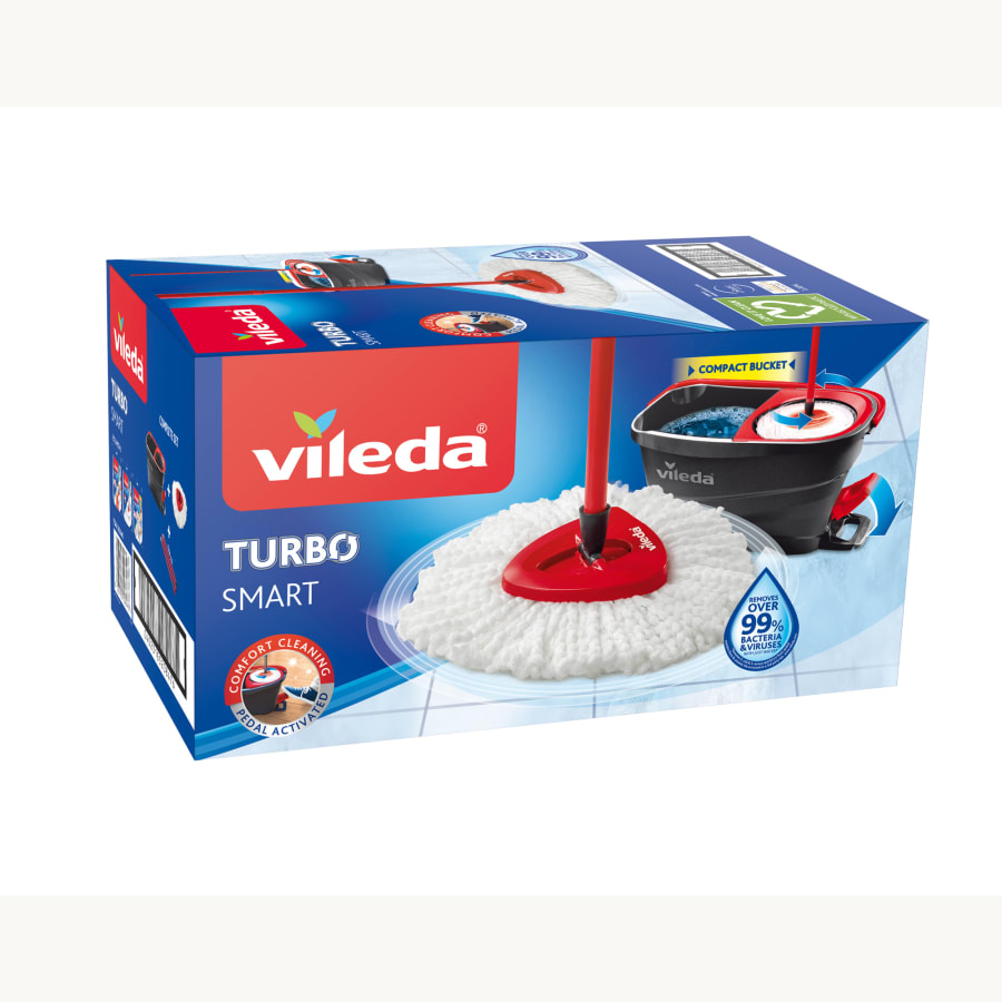Vileda Turbo Smart poljinsankomoppisetti
