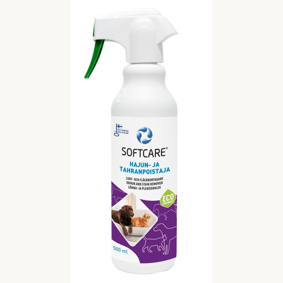 Softcare 500 ml hajun- ja tahranpoistaja