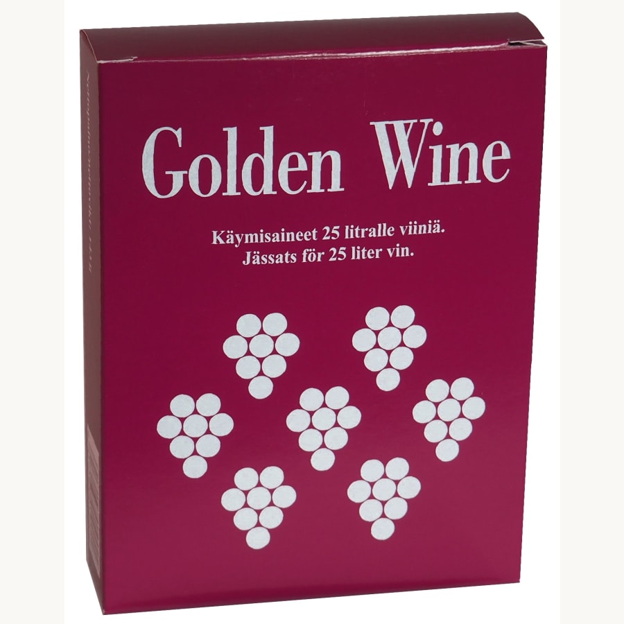 Golden Wine käymisainepakkaus