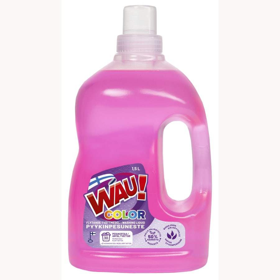Wau! Color 1,5 l pyykinpesuneste