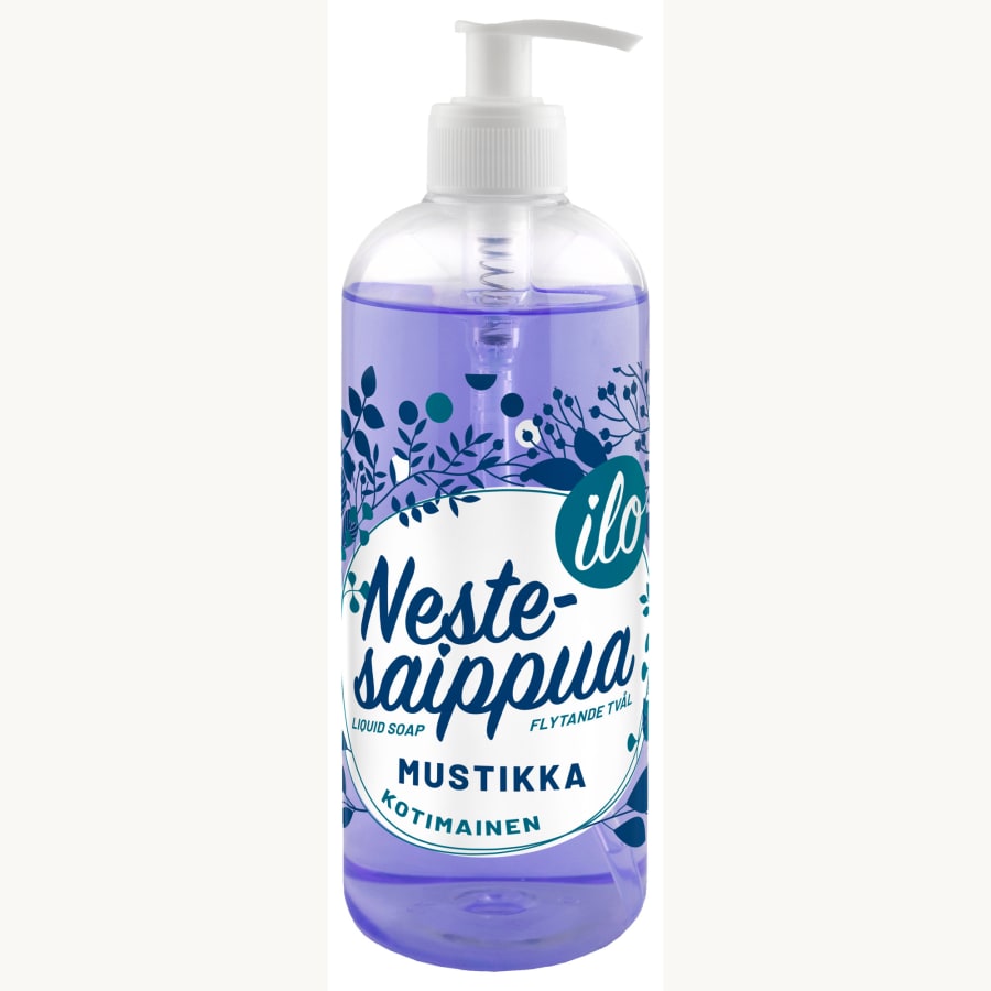 Ilo Mustikka 500 ml nestesaippua