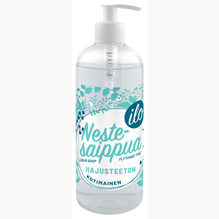 Ilo hajusteeton 500 ml nestesaippua