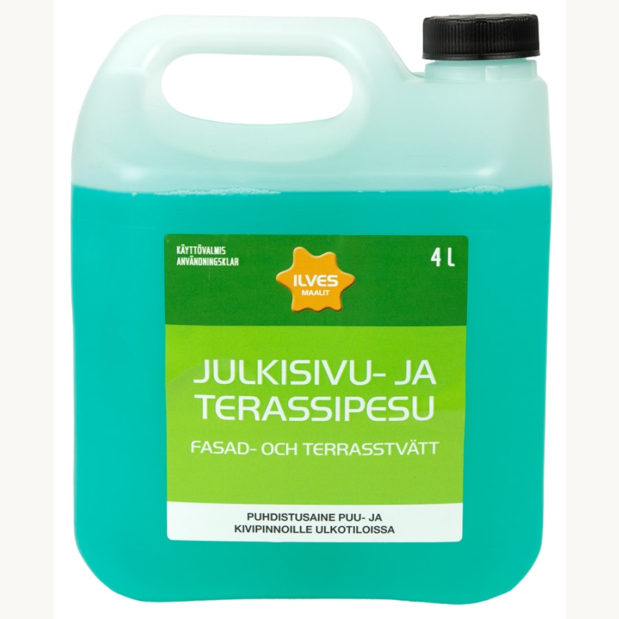 Ilves 4l käyttövalmis julkisivu- ja terassipesu