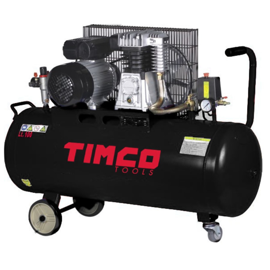 Timco 2,5 hp 100 l hihnaveto kompressori