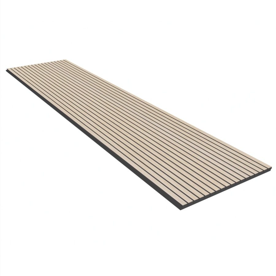 Evella Slim Line vaalea tammi 2650x594 mm puuviilupintainen akustiikkalevy