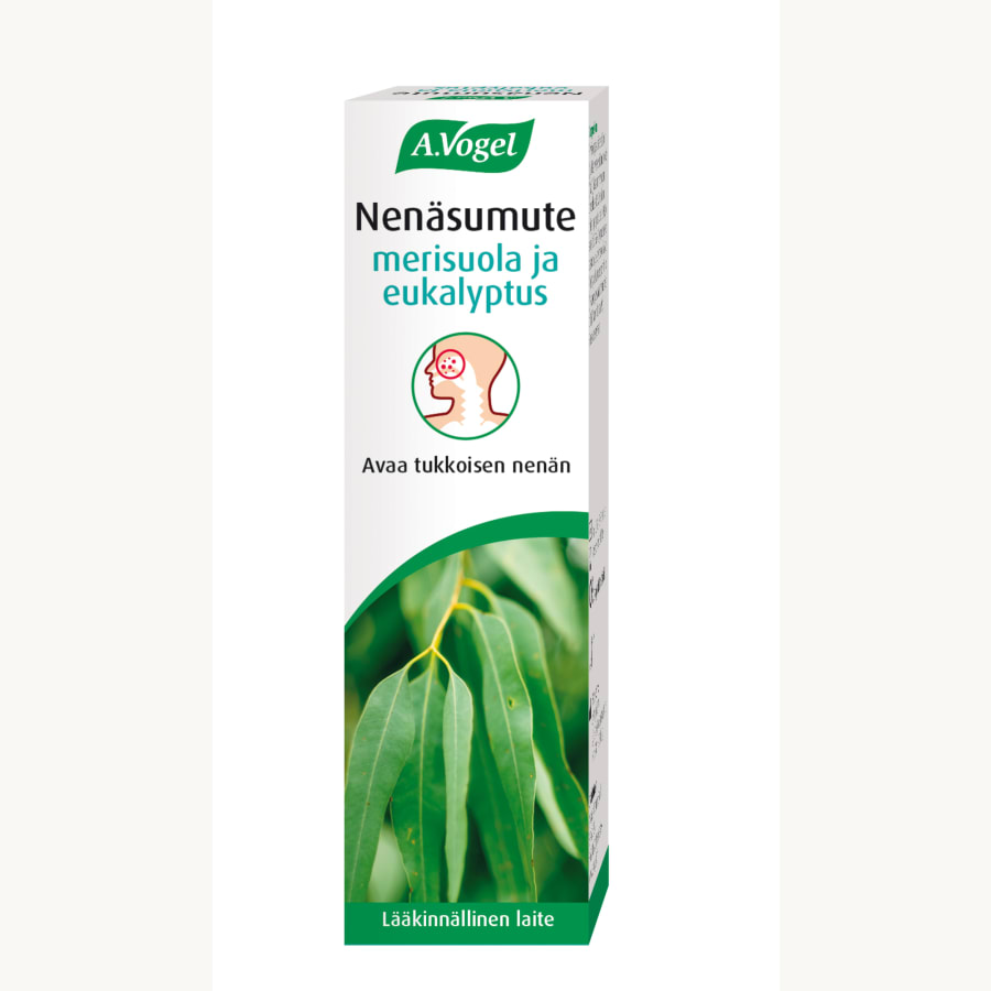 A.Vogel Nenäsumute, merisuola & eukalyptus 20 ml