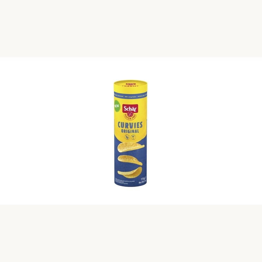 Schär Curvies Original 170g gluteeniton perunalastut