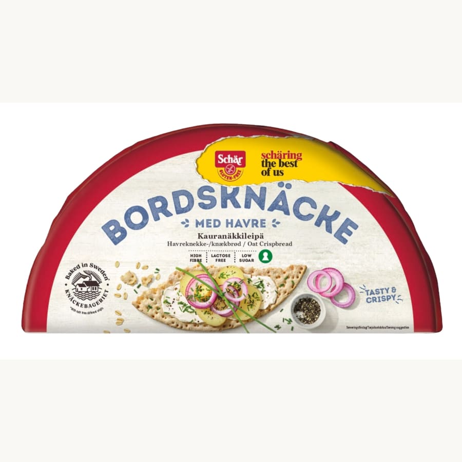 Schär gluteeniton 320 g kauranäkkileipä