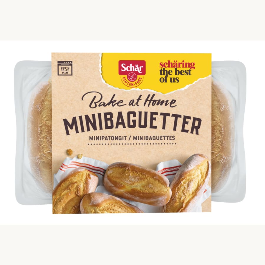 Schär gluteeniton 300 g / 6 kpl minipatongit