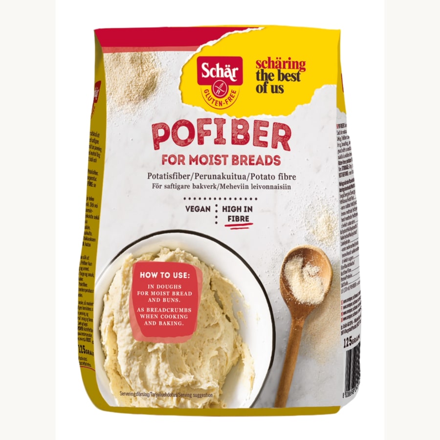 Schär Pofiber gluteeniton 125 g perunakuitujauhe