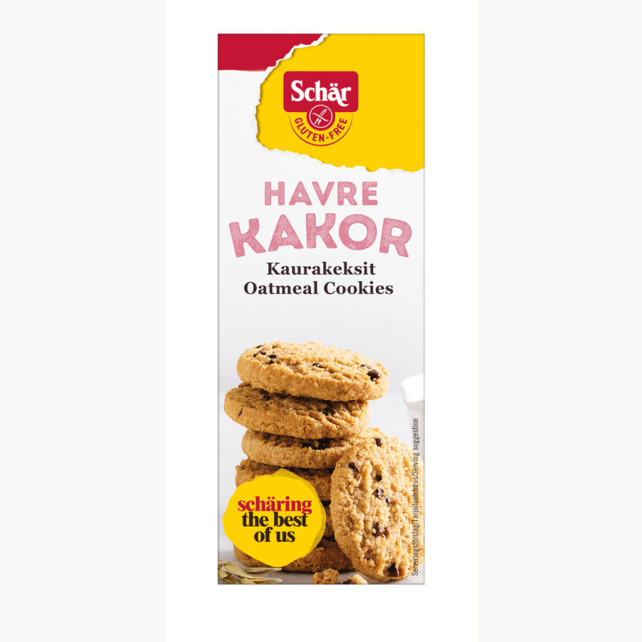 Schär gluteeniton 150 g kaurakeksi