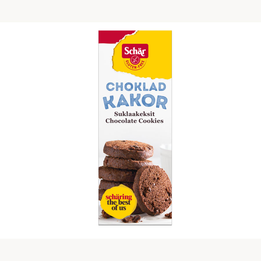 Schär gluteeniton 150 g suklaakeksi