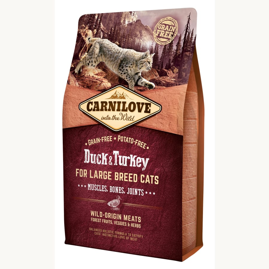 Carnilove Duck-Pheasant Adult -Hairball 2 kg kissan kuivaruoka