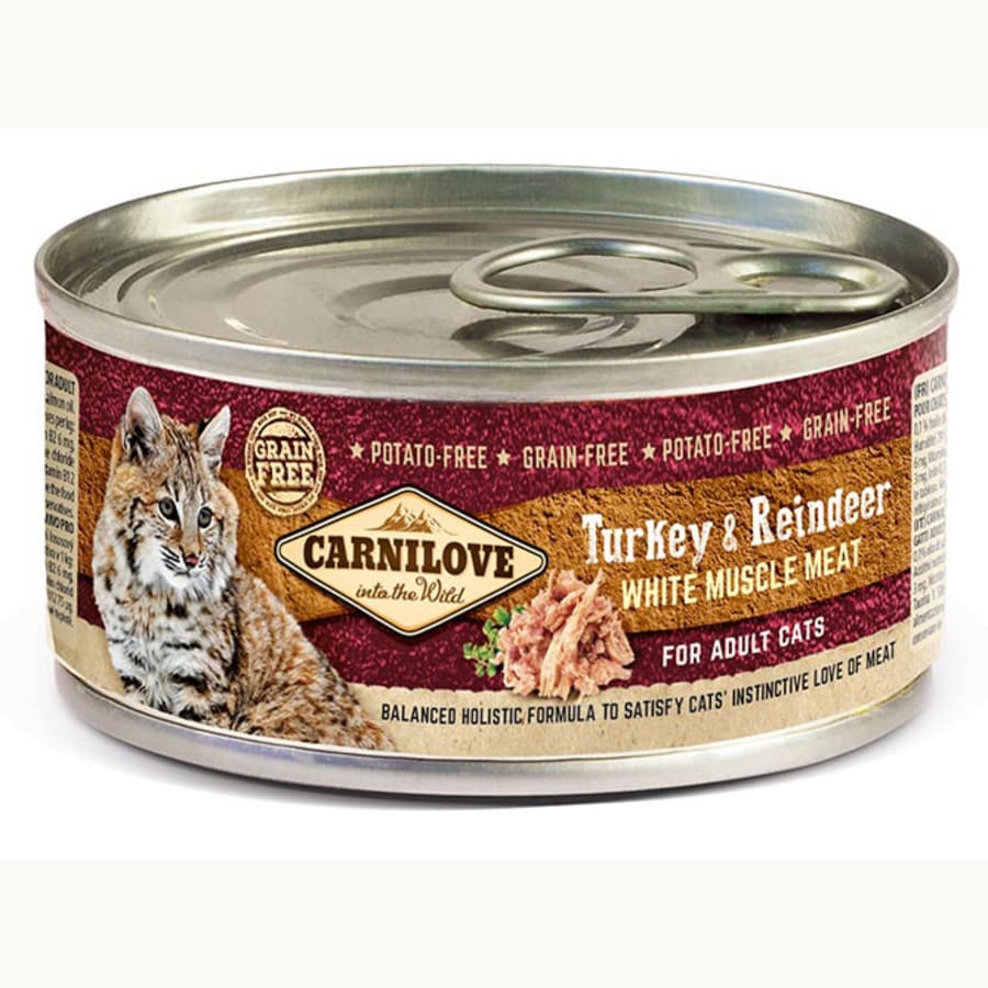 Carnilove WMM Turkey-Reindeer Adult Cats 100 g kissan märkäruoka