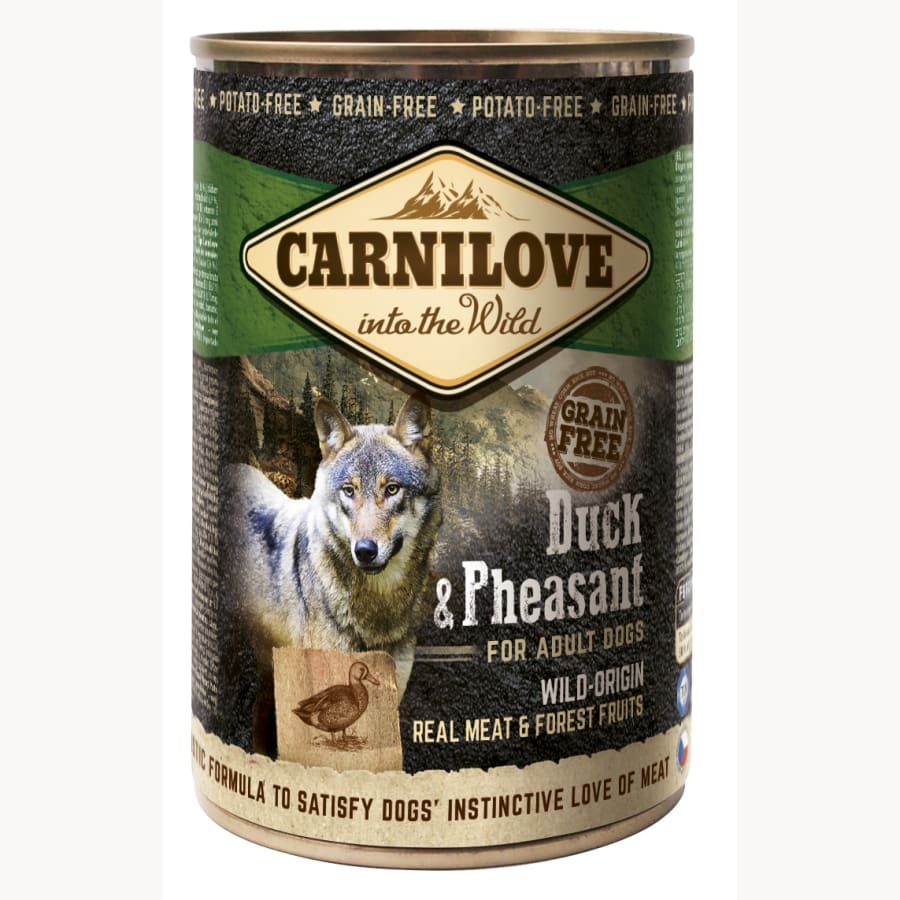 Carnilove Wild Meat Duck-Pheasant 400 g koiran märkäruoka