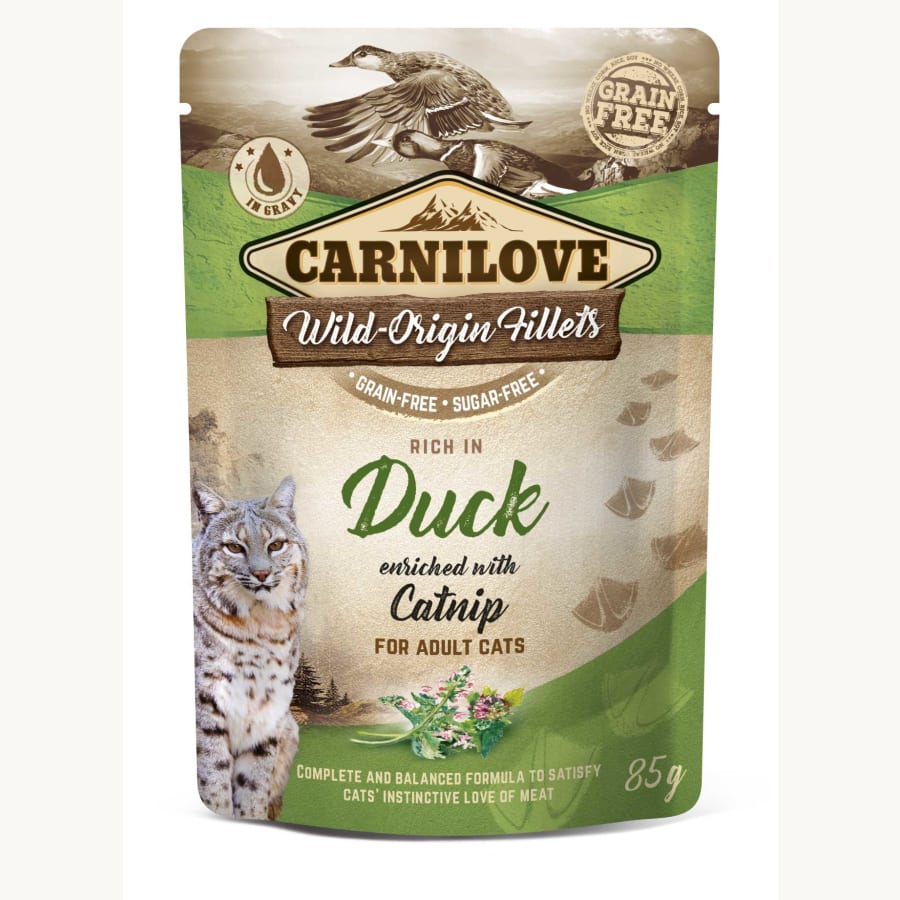 Carnilove Cat Duck with Catnip 85 g kissan märkäruoka
