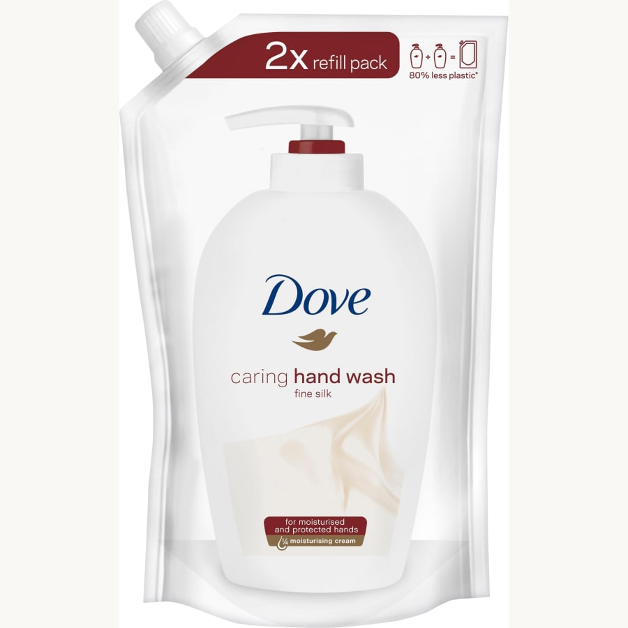 Dove Fine Silk 500 ml nestesaippua täyttöpakkaus