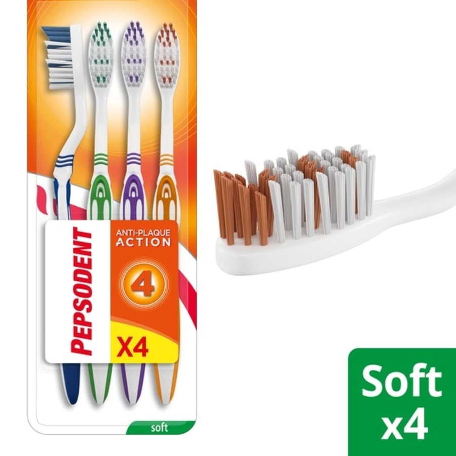 Pepsodent 4-pack hammasharjat