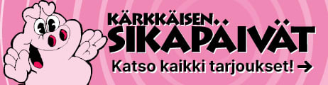 Katso kaikki Kärkkäisen Sikapäivien tarjoukset!