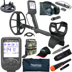 Nokta The Legend Pro Pack metallinpaljastin ja Serious Beginner varustepaketti pointterilla