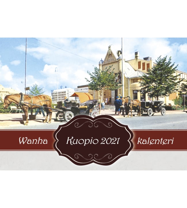 Wanha Kuopio 2021 Seinakalenteri Karkkainen Com Verkkokauppa