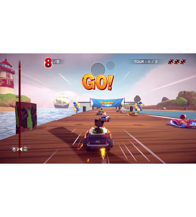 garfield kart furious racing switch review