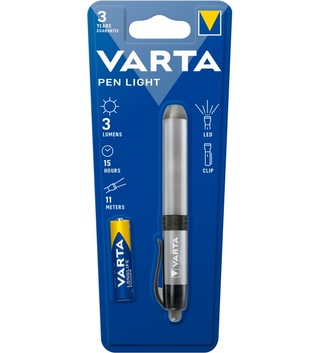 Lampe Torche Premium LED Light - 3 AAA Incluses - Varta - 17634101421