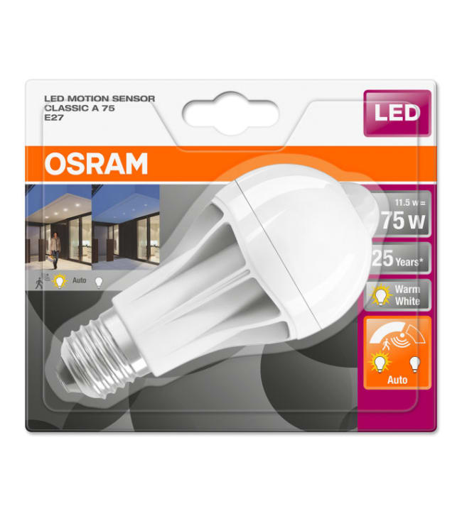 Airam Led Lamppu 10 W E27 Radar 806 Lm 2700k LED SSW 60W A60 E27 WW FR ND 2CT4