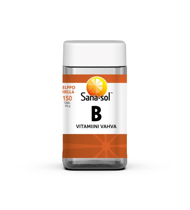 Sana Sol Vahva B Vitamiini 150 Tabl Ravintolisa Karkkainen Com