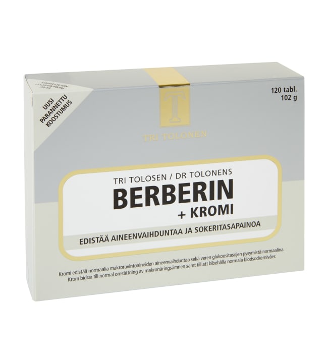Berberin Kromi 120 Ravintolisa Karkkainen Com Verkkokauppa