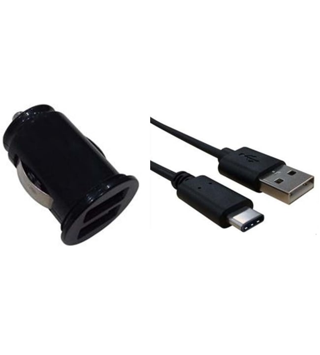 Enjoy 2.4A (1224V) autolaturi kahdella USB portilla Enjoy 2.4A (1224V) autolaturi kahdella USB portilla