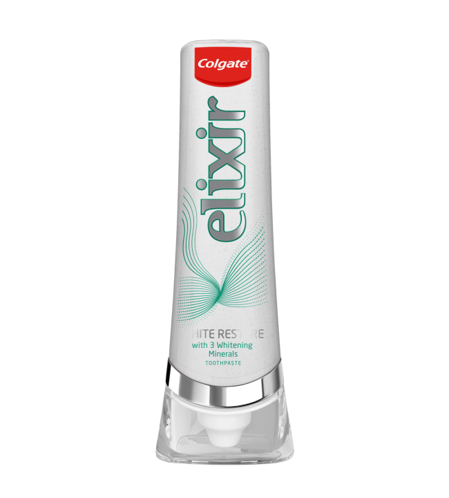 colgate elixir white restore toothpaste