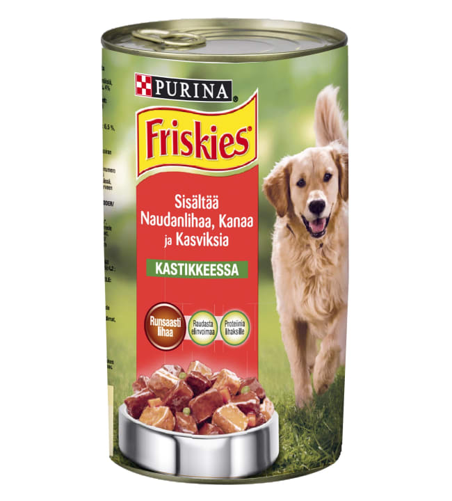 Friskies Lihaa Kastikkeessa 1 2 Kg Koiranruoka Karkkainen Com