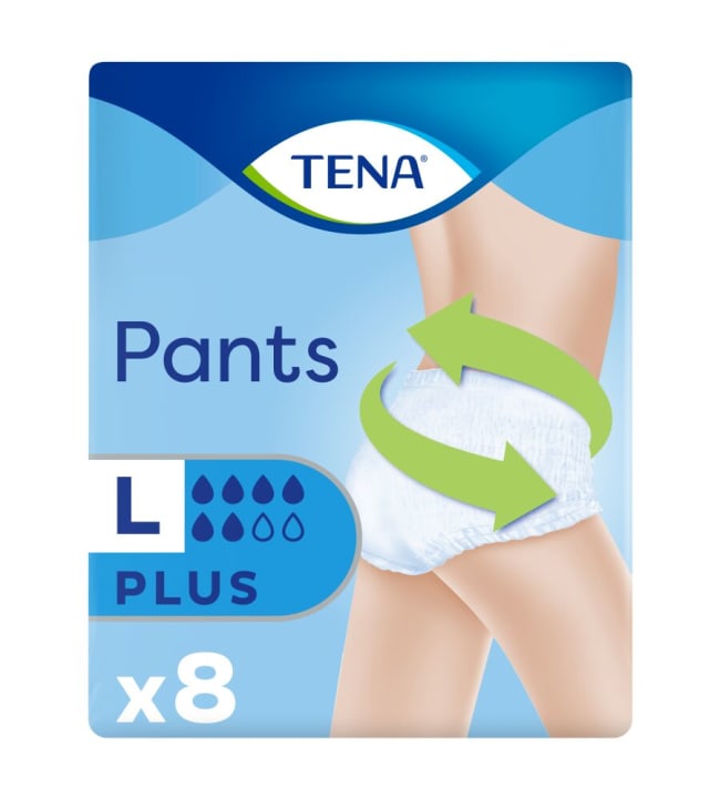 Tena Pants Plus Large 8 Kpl Inkohousu Karkkainen Com Verkkokauppa