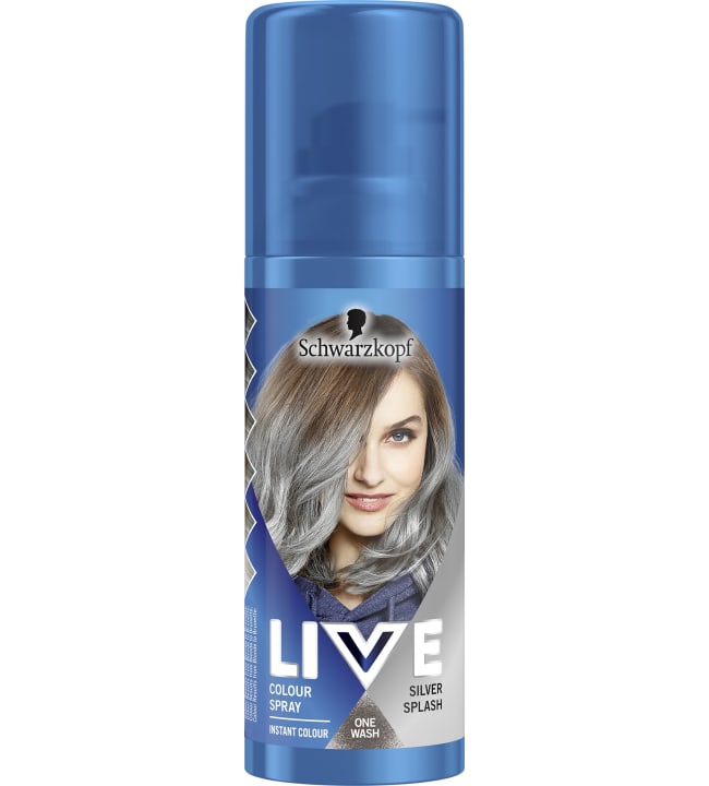 Schwarzkopf Live Color Silver Splash Hiusvarispray Karkkainen Com Verkkokauppa