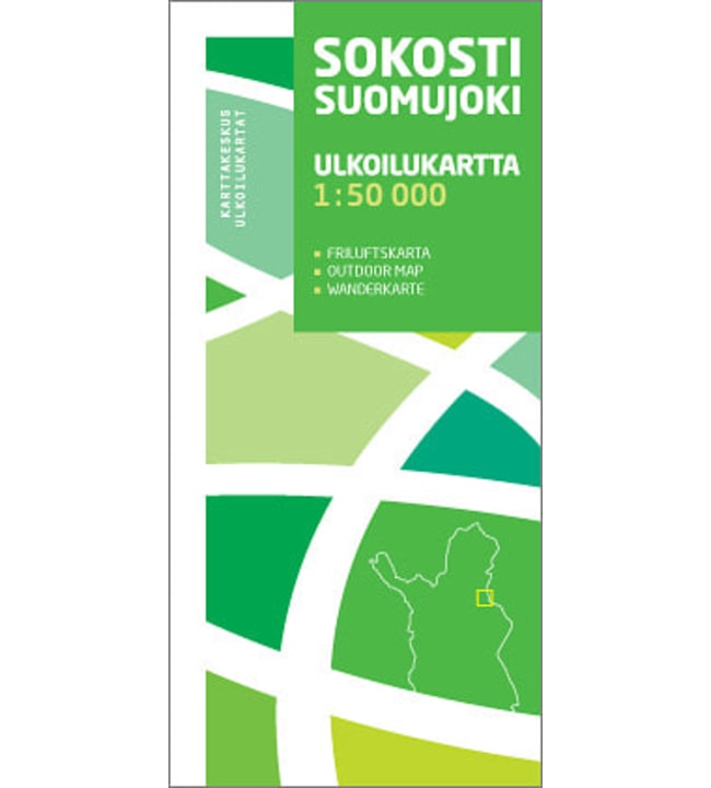 sokosti suomujoki kartta Karttakeskus Sokosti Suomujoki 1:50 000 ulkoilukartta 2009 