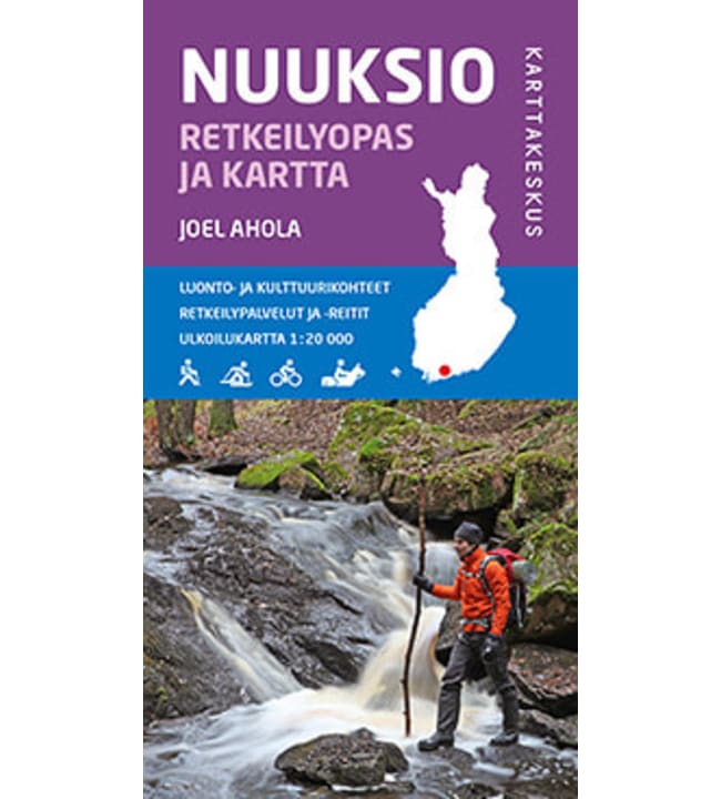 nuuksio retkeilyopas & kartta Nuuksio Retkeilyopas ja kartta 2014 | Karkkainen.verkkokauppa
