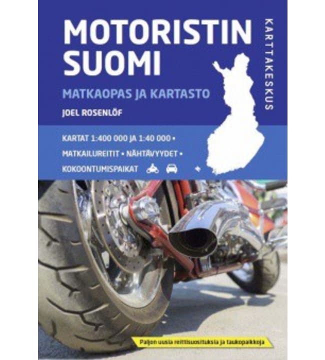 autolla suomessa matkaopas ja kartta Motoristin Suomi   Matkaopas ja kartasto | Karkkainen.verkkokauppa