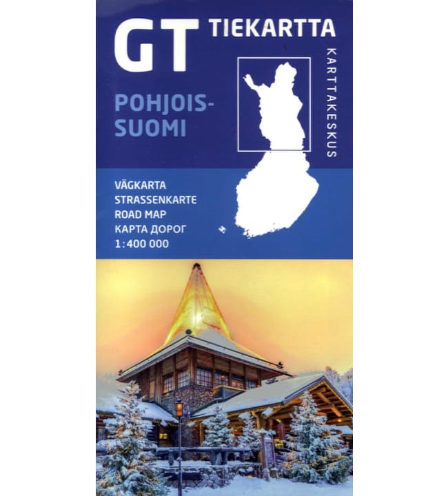 Gt Tiekartta Pohjois Suomi Karkkainen Com Verkkokauppa