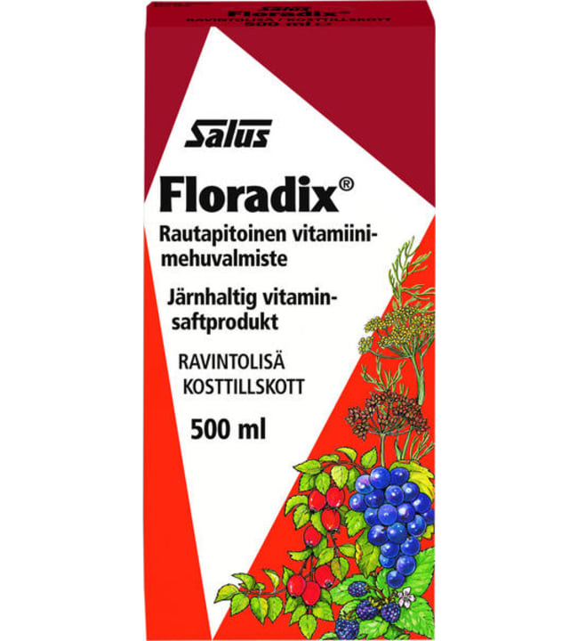 Salus Floradix 500 ml rautavalmiste