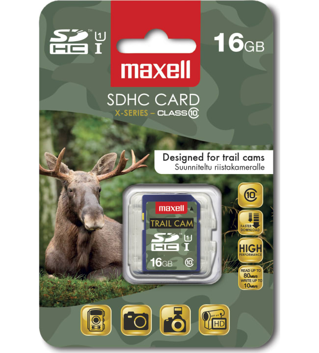 Maxell SDHC 16GB CLASS 10 muistikortti