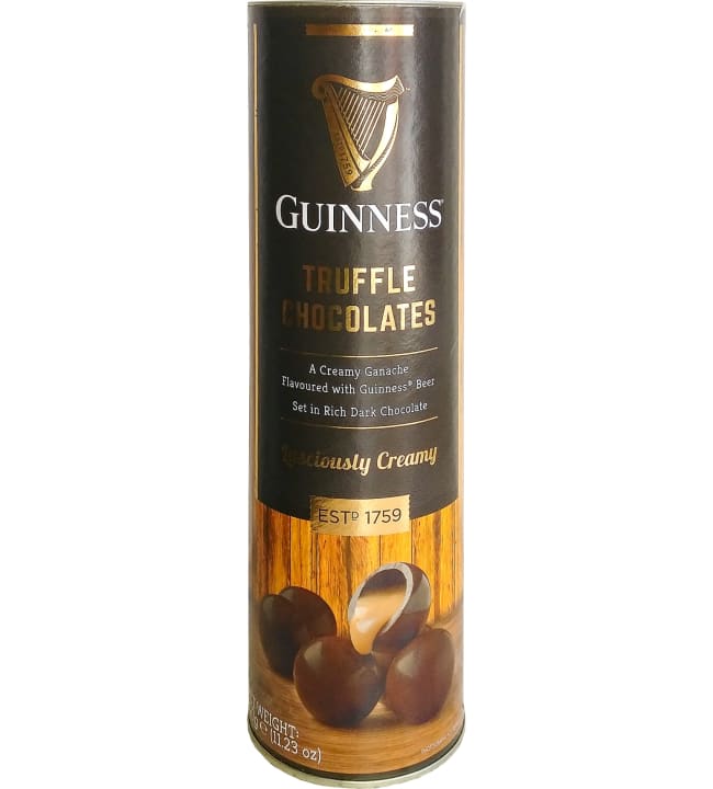 Guinness Truffle chocolates 320 g tummasuklaa täytekonvehdit olutaromilla