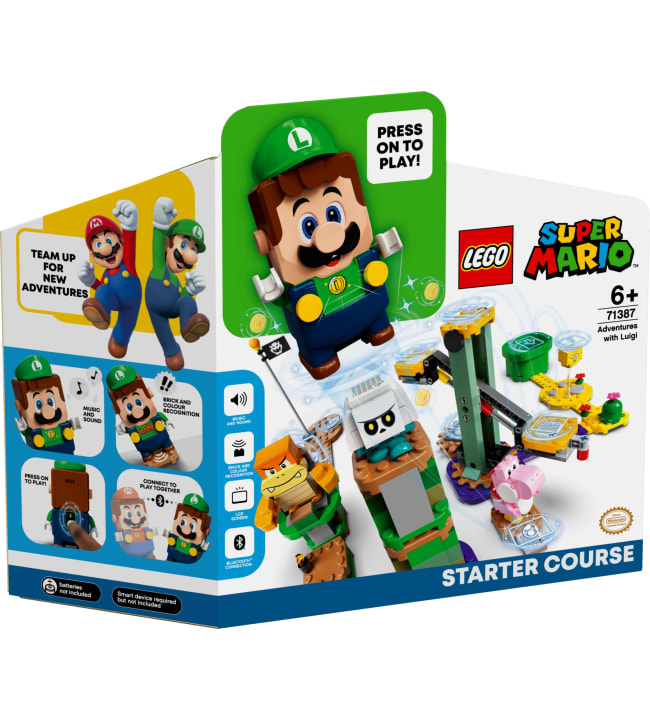 Tilaa Lego Super Mario 71387 Seikkailut Luigin kanssa aloitusrata