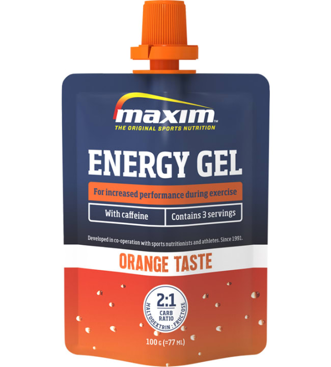 Maxim Energy Gel Orange 100 g energiageeli