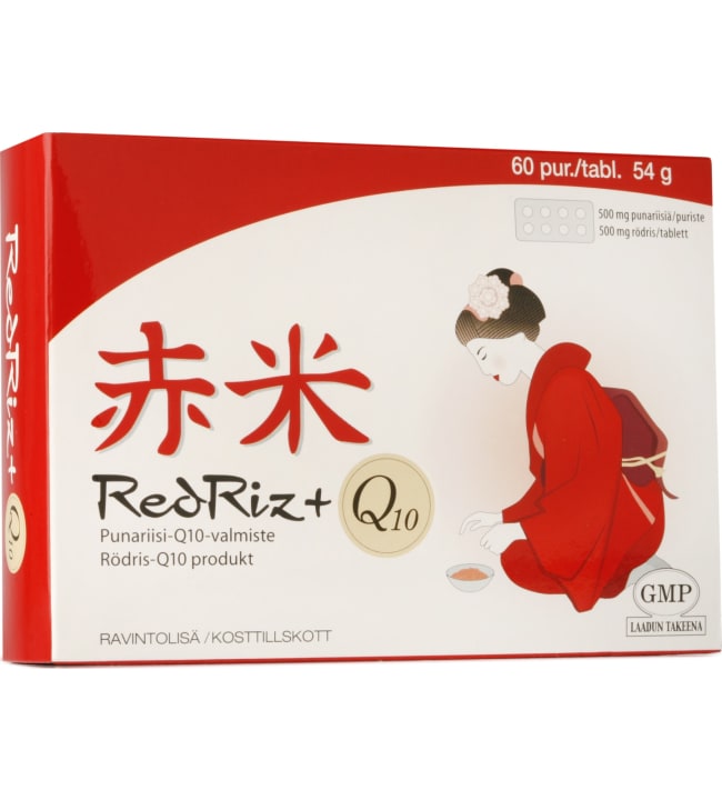 Red Riz + Q10 60 tabl. punariisivalmiste