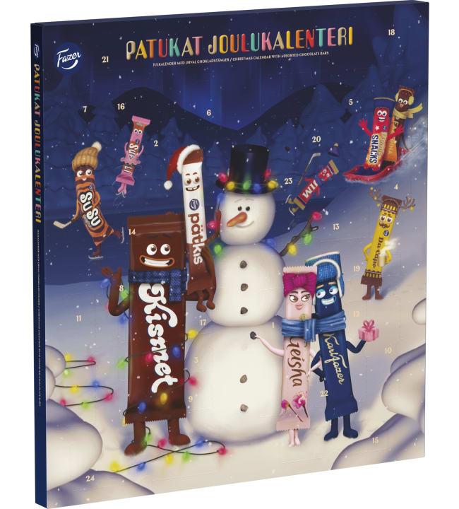 Fazer Patukat 660 g joulukalenteri
