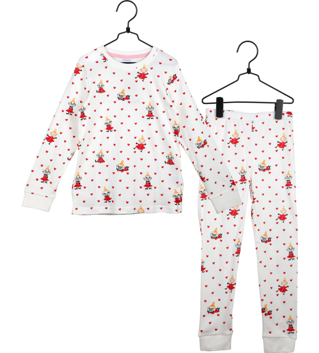Muumi Sydämet lasten pyjama