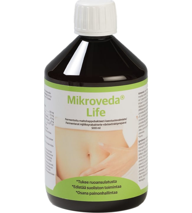Mikroveda® Life 0,5 l maitohappobakteerijuoma
